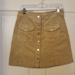 Cato corduroy skirt
